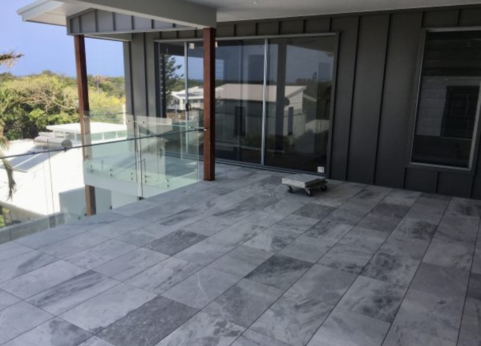 Atlantic Grey Marble Honed Tile