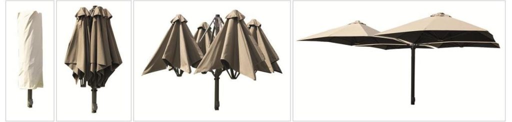 cantilever foldable umbrellas