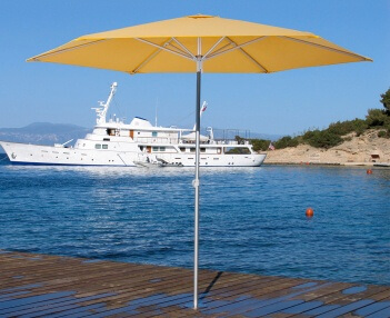 CENTRE POST CAFE UMBRELLA
