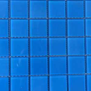 Blue Glass Pool Tiles