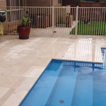 Crema Siena Tumbled And Sandblasted Paving