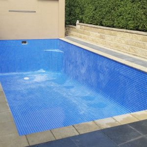 Blue Glass Tiles for Swimming Pool