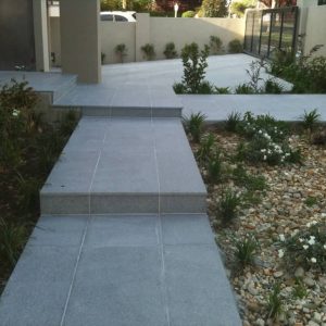 exotic grey granite paving tiles