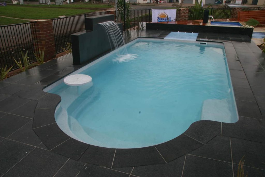 exotic grey granite pavers