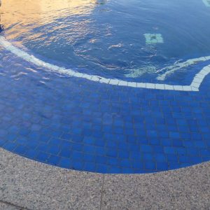 Choco Brown Custom Coping Tiles