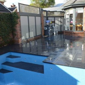 Glass Tiles Granite Paver