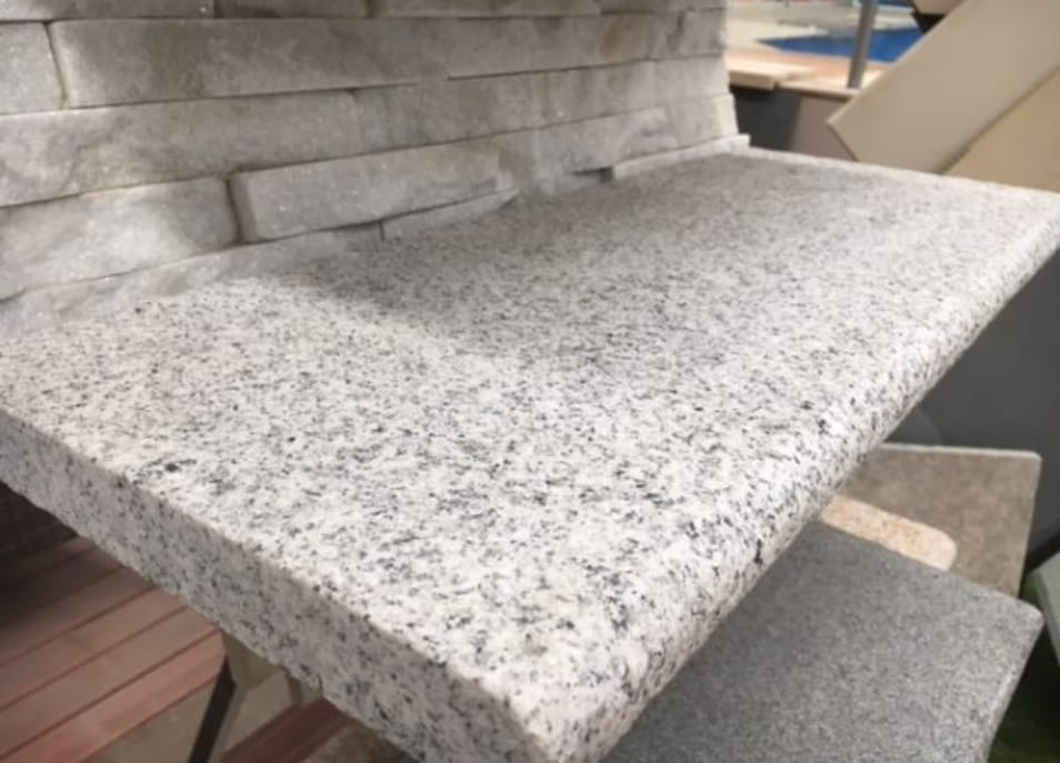 Peppermint Granite Coping Tiles in Australia