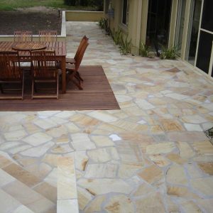 sandstone floor crazy design