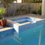 Rainbow Honed Sandstone Pool Coping