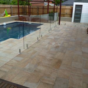 Sahara granite stone pavers Melbourne