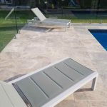 Silver Travertine Coping Pool Tiles Melbourne