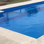 Silver Travertine Pool Copings Australia