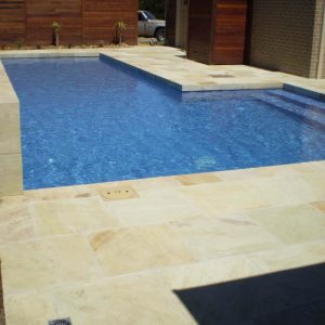 Natural suede sand paving for pool