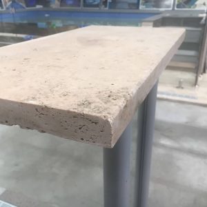 Travertine Pencil Edge Coping Tiles