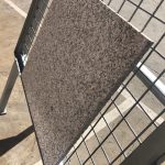 Pink rose granite paving