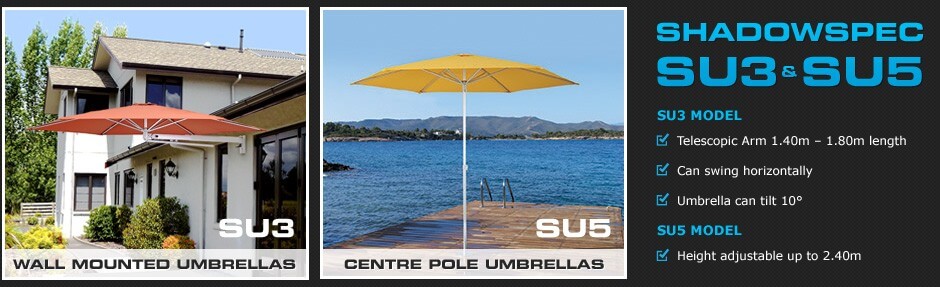 outdoor umbrellas types