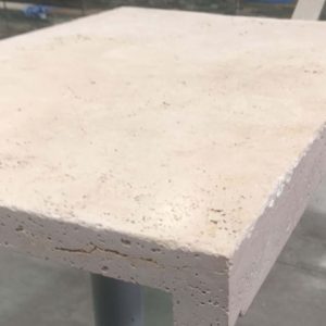 Travertine Drop Edge Coping Tiles
