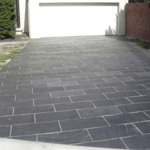Charcoal Limestone Outdoor Paving