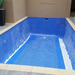 Glass Blue Pool Tiles