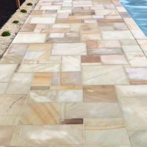 Desert Sand Natural Sandstone Pool Coping