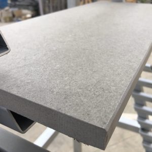 Silver Travertine Cemento Porcelain Coping