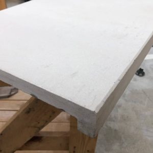 Suede sand honed sandstone pool coping