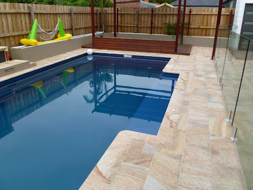 Granite pavers
