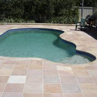 drift sandstone pool tiles