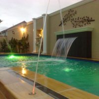 Teakwood Sandstone Pool Coping