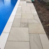 Suede Sandstone Pool Coping Tiles